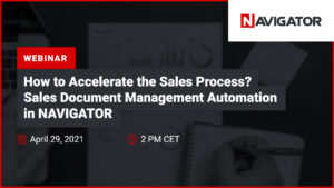 How to Accelerate the Sales Process? Sales Document Management Automation in NAVIGATOR | Events Archman