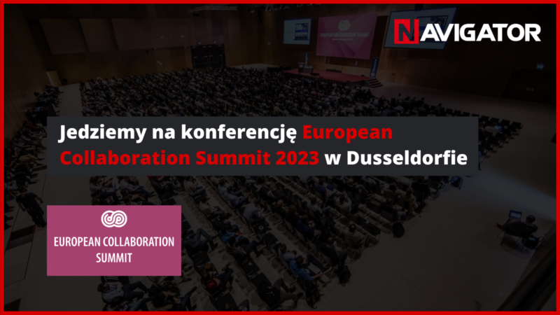 Jedziemy na konferencję European Collaboration Summit 2023 w Dusseldorfie
